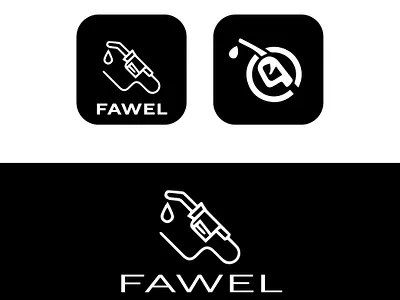 Fual app Logo app icon app logo branding business logos design icon icon design illustration letter logo logo logo design minimalist logo monogram logo professional logo