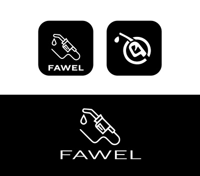 Fual app Logo app icon app logo branding business logos design icon icon design illustration letter logo logo logo design minimalist logo monogram logo professional logo