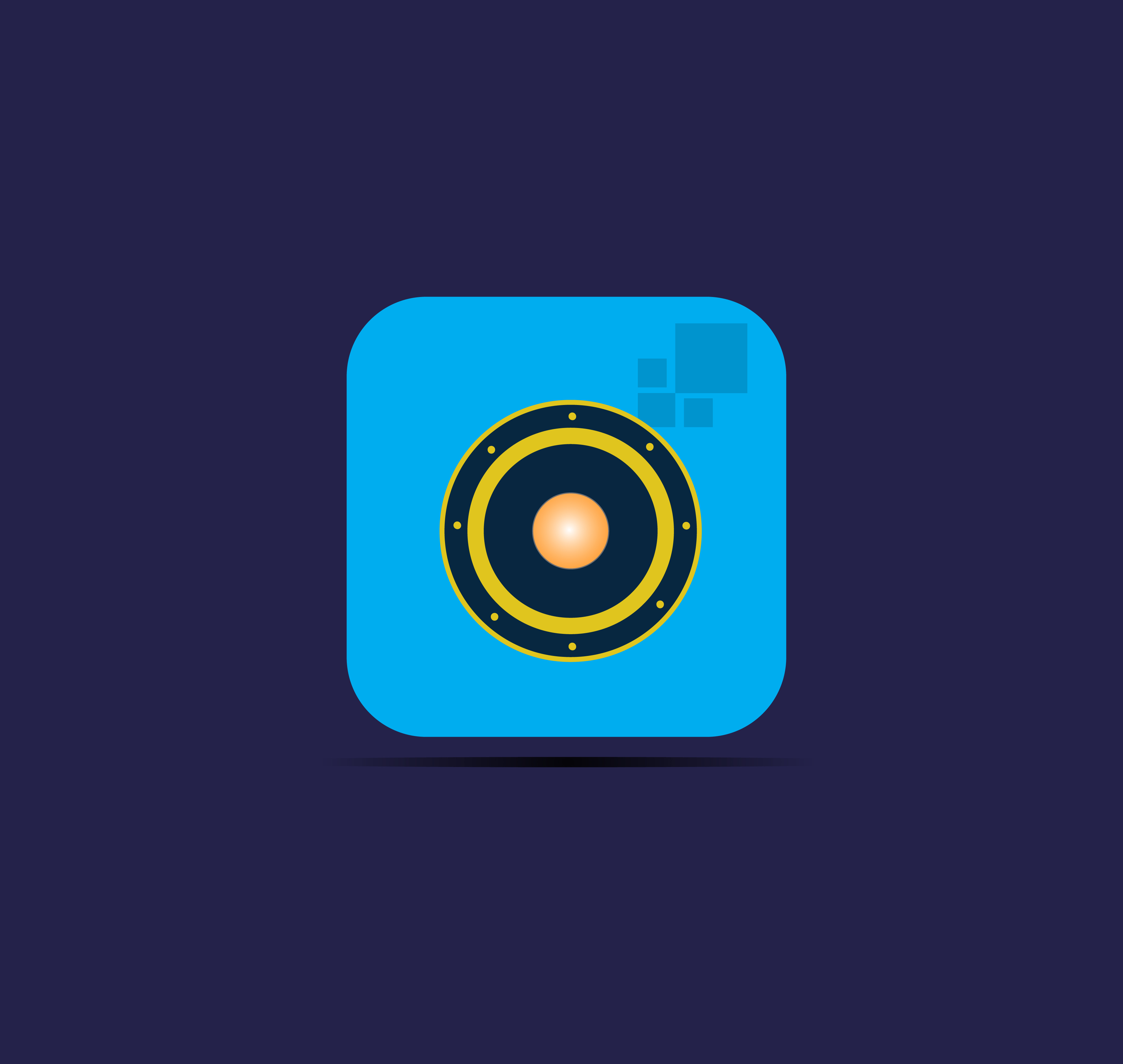 Example of Minimalist Mobile App Logo And App Icon