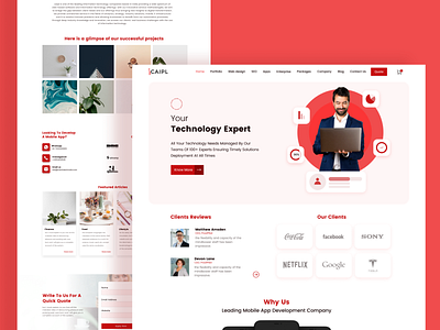 Agency Landing Page branding daily ui desiger page design landing page ui