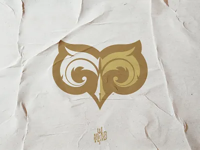 Feather Pen Owl Logo bird emblem feather graphic design illustration law logo logotype modern owl pen write