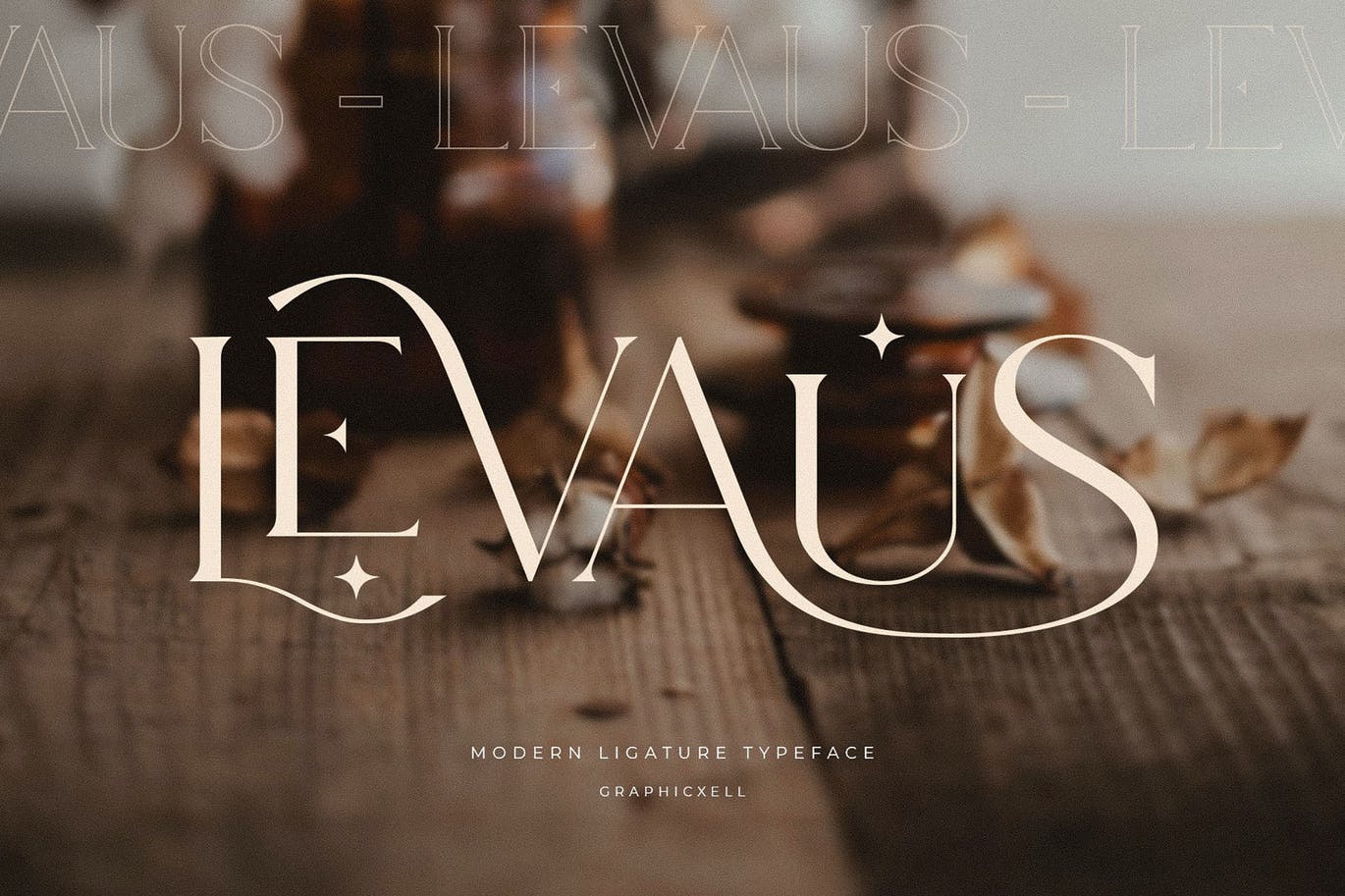 Levaus Ligature Font app branding design display elegant font graphic design illustration ligature logo serif typeface typography ui ux vector