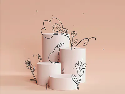 Doodles abstract advertising blog illustration clean commercial design design art doodles flat illustration flatdesign graphic design happy illustration inspiration minimal product product design visual graphics web illustration