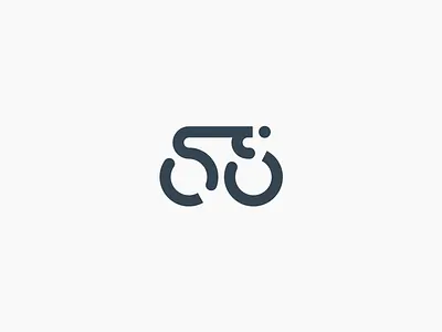 Cyclist bicycle bike branding cyclist design identity illustration logo minimal race simple tour wheels