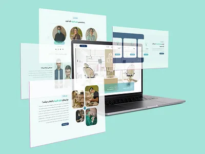 UI Design Website Kian Dental Clinic clinic dent dental design teeth ui ux web webdesign website
