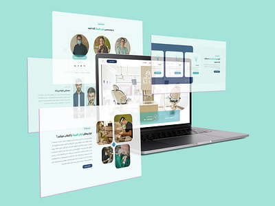 UI Design Website Kian Dental Clinic clinic dent dental design teeth ui ux web webdesign website