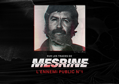 Mesrine cover branding design graphic design illustration