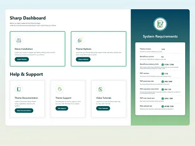 WordPress Theme Dashboard admin dashboard theme wordpress wordpress theme