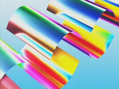 Headway - Abstract Artwork 3d abstract art art direction artist artwork branding color blend colorful design digital illustartion gradient texture gradients illustration noise texture poster design print design wall art wall poster