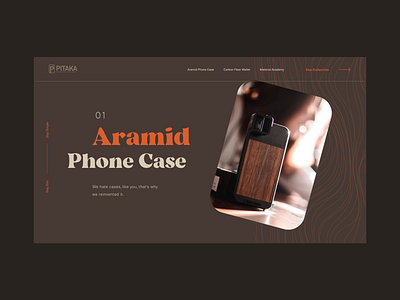 Pitaka design concept animation barabaka branding case clean concept design landing motion graphics ui ux