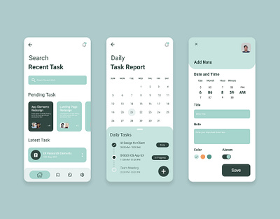 Task Manager App UI Design app ui bangladesh design figma food ui gausul haque nasif mobile ui ui design ui designer uiux ux designer web ui website design