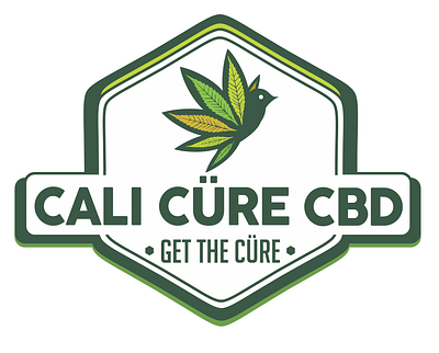 Cali Cüre CBD brand branding cannabis cbd design graphic design logo logo design minimalistic