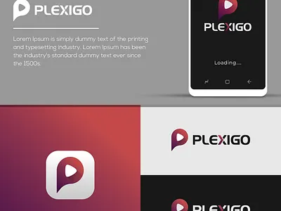 Logo for PLEXIGO branding design graphic design icon illustra illustration logo typography vector