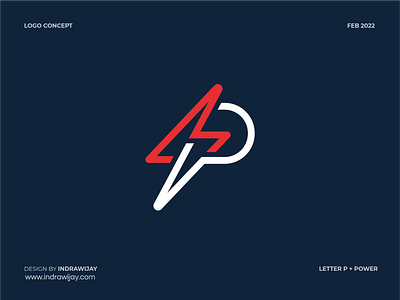 P Power Logo Design brand brandidentity brandingdesign clean design flash indrawijay lightning logo logo design logo designer logodesign logomark logos mark minimalist p power simple symbol