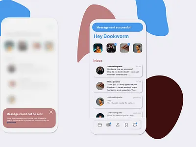 Dailyui011 / DailyUI#11 Flash Message flashnotification graphic design notification ui ux