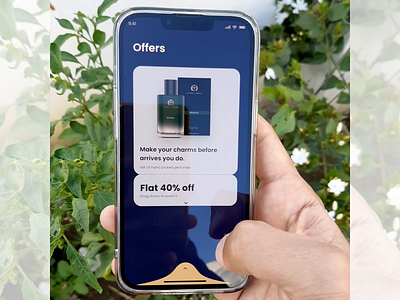 Fluid UI for Unveiling offer design 2022 appdesign design dribbblr fluidui interactiondesign nft offers surprise trending uiux ux