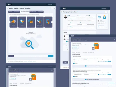 S.i.A aplication design branding graphic design ui