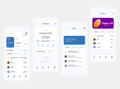 Trust Wallet Redesign blockchain crypto figmadesign trust wallet uxfoodie