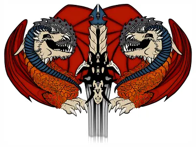 Dragon Tattoo branding design graphic design illustration layout photoshop tattoo