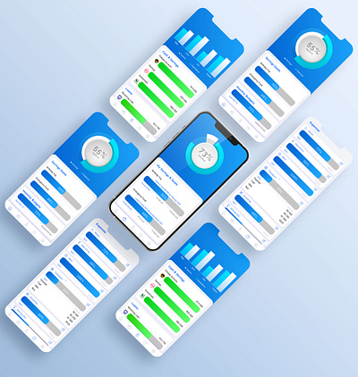 Fintech Mobile App Concept app design design ui user interface design ux