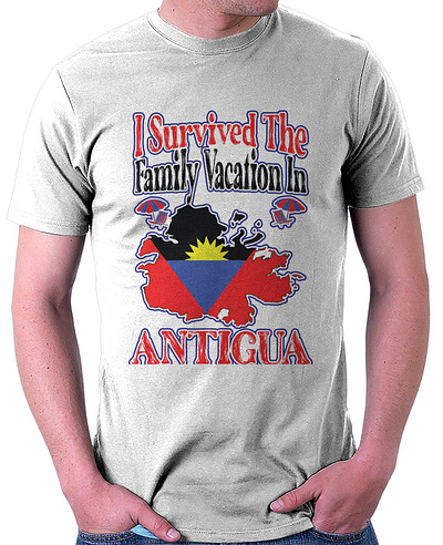 i survived the family vacation in Antigua t-shirt design antigua antigua tshirt design branding creative design design graphic design illustration logo t shirt design t shirt design template ui ux vector