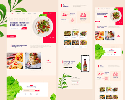 Menu branding design graphic design ui ux