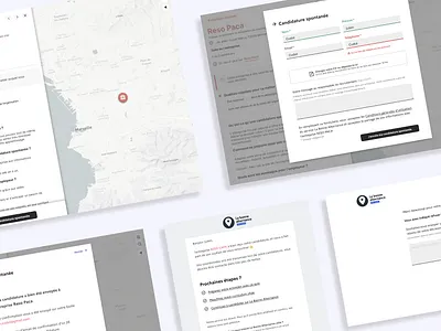 La Bonne Alternance - Spontaneous application flow jobs product design website