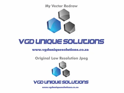 Logo Redraw 2 advert branding coreldraw design graphic design illustration layout logo