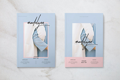 Madelynn Magazine blue book brand brief brochure design guidelines identity investor logo design logo identity manual microsoft plan project proposal report startup template website