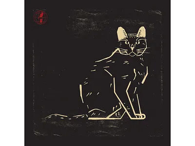 Cat cat digitalart digitaldesign graphicdesign illustration illustrator retro retro illustration texture vector vintage illustration woodcut woodcut illustration