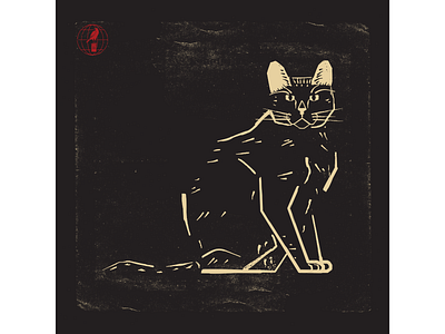 Cat cat digitalart digitaldesign graphicdesign illustration illustrator retro retro illustration texture vector vintage illustration woodcut woodcut illustration