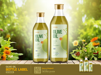 Olive Oil Bottle Label Design branding label label branding labeldesign oil packaging olive oil label packaging packagingdesign product branding product label product packaging