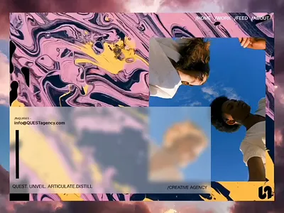 QUAD - Web Design, Design Agency Website 3d animation branding creative creative agency graphic design logo motion design motion graphics ui ux visual art web web design website design