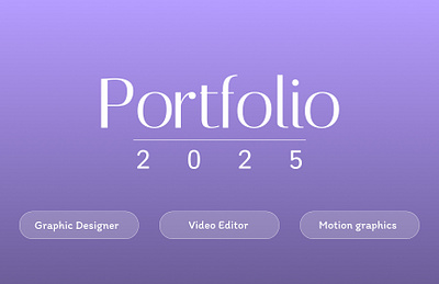 Graphic Designer Portfolio