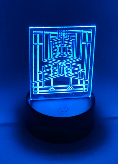 Acrylic Glow Lamp acrylic adobe illustrator design graphic design illustration laser light