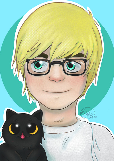 Portrait. art design digital digital art digital drawing digital illustration draw illustration portrait procreate