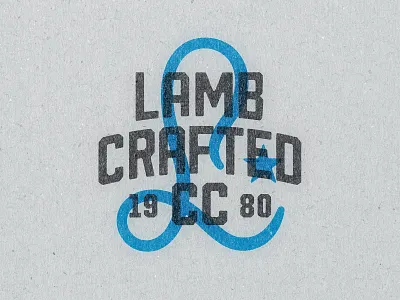 Lamb Crafted CC badge golf lamb