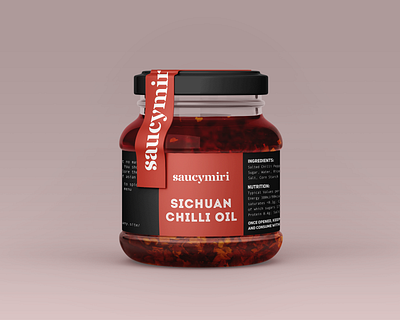 Brand and Label design for ASIAN SAUCES "Saucymiri" asian asian sauces brand brand identity branding food food label design graphic design korean design logo package design sauce design sauce label sauce package sauces