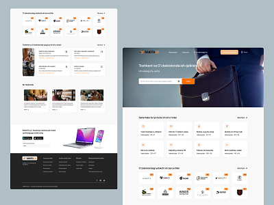 Rabota.uz Redesign design job motion graphics rabota redesign ui ux uxui web design