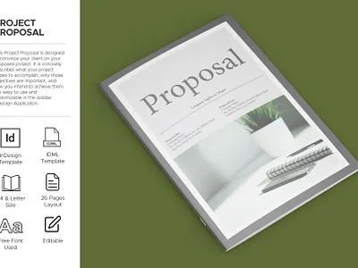 Project Proposal advertising advertising and promotion annual report booklet budget business business plan company profile corporate design marketing project proposal template