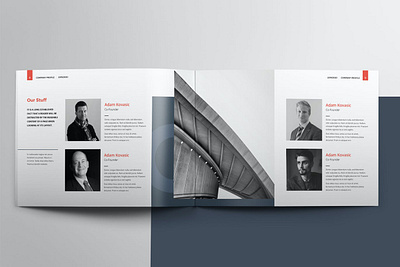 Company Profile Landscape A5 abstract brochure business cmyk company company profile corporate creative elements envato indesign infographics landscape magazine modern portfolio profile template trend trendy