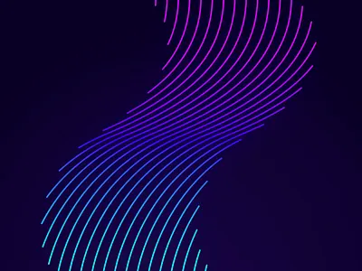 Just keep watching the waves! 2d 3d adobe after effects animation climp colorful gradient gradients illustration loop modern motion motion graphics progress ui design up waves web 3 web design