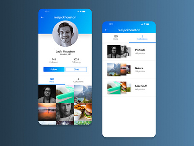 Daily UI - User Profile app branding design figma ui ux vector