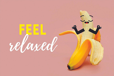 Chilling Banana design graphic design illustration