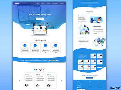 Webinar Landing Page adobe adobexd animation branding design designeb figma graphic design illustration landingpage logo design ui ux vector webdesign webinarwebsite website wewbinar xd