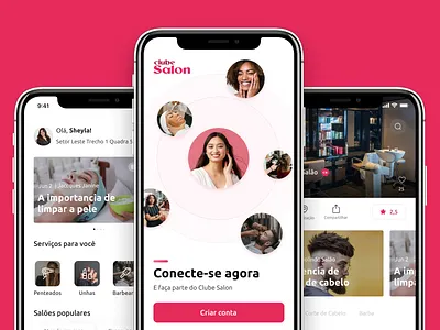 Beauty App beauty beauty app beauty salon hairdress app makeup makeup app mobile design salon salon app ui design ui mobile