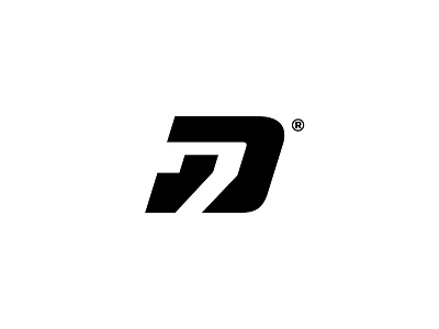 D + 7 7d logo 7d monogram branding clever d7 logo d7 monogram design giletroja graphic design icon logo logo design minimalism monogram monogram icon monogram logo negative space monogram smart typography ui