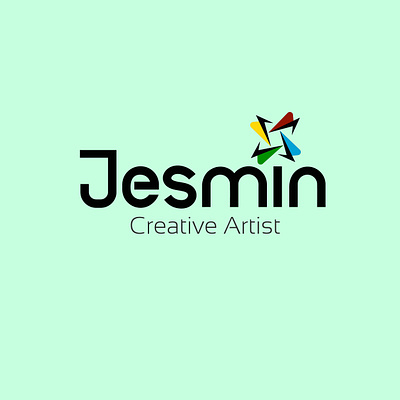Jesmin Creative Artist | Logo Design graphic design illustrator logo