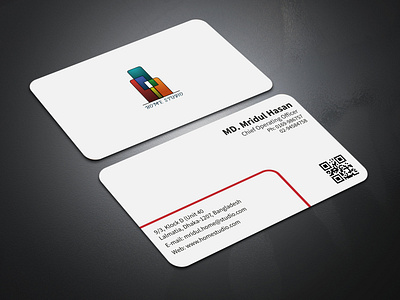 HOME STUDIO | Business Card Mockup business card graphic design illustrator mockup