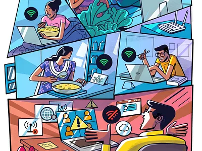 network solutions- use case 2 branding design expression graphic design illustration logo satishgangaiah ui ux vector